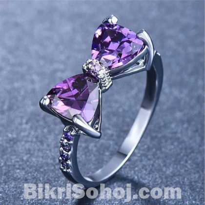 Luxury Colorful Butterfly Rings